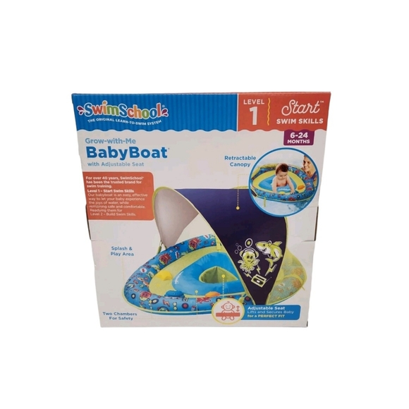The Original Swimschool Grow With Me Baby Boat-6-24 Month-Level 1 - Picture 3 of 4